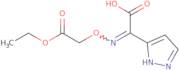 (2Z)-[(2-Ethoxy-2-oxoethoxy)imino](1H-pyrazol-5-yl)acetic acid