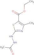 Ethyl 2-(2-acetylhydrazino)-4-methyl-1,3-thiazole-5-carboxylate