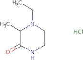 4-Ethyl-3-methylpiperazin-2-one hydrochloride