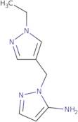 1-[(1-Ethyl-1H-pyrazol-4-yl)methyl]-1H-pyrazol-5-amine