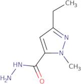 3-Ethyl-1-methyl-1H-pyrazole-5-carbohydrazide