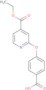 4-{[4-(Ethoxycarbonyl)pyridin-2-yl]oxy}benzoic acid