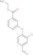 Ethyl 2-(2-chloro-4-formylphenoxy)isonicotinate