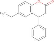 6-Ethyl-4-phenylchroman-2-one