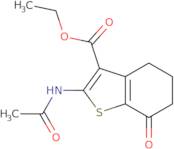 Ethyl 2-(acetylamino)-7-oxo-4,5,6,7-tetrahydro-1-benzothiophene-3-carboxylate