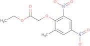 Ethyl (2-methyl-4,6-dinitrophenoxy)acetate