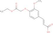 (2E)-3-[4-(2-Ethoxy-2-oxoethoxy)-3-methoxyphenyl]acrylic acid