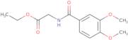 Ethyl N-(3,4-dimethoxybenzoyl)glycinate