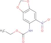 Ethyl (6-nitro-1,3-benzodioxol-5-yl)carbamate