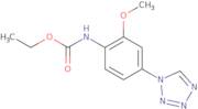 Ethyl [2-methoxy-4-(1H-tetrazol-1-yl)phenyl]carbamate