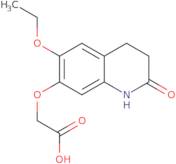 [(6-Ethoxy-2-oxo-1,2,3,4-tetrahydroquinolin-7-yl)oxy]acetic acid
