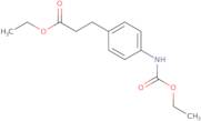 Ethyl 3-{4-[(ethoxycarbonyl)amino]phenyl}propanoate