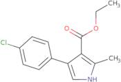 Ethyl 4-(4-chlorophenyl)-2-methyl-1H-pyrrole-3-carboxylate