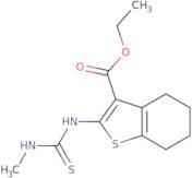 Ethyl 2-{[(methylamino)carbonothioyl]amino}-4,5,6,7-tetrahydro-1-benzothiophene-3-carboxylate