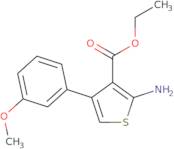 Ethyl 2-amino-4-(3-methoxyphenyl)thiophene-3-carboxylate