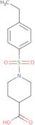 1-[(4-Ethylphenyl)sulfonyl]piperidine-4-carboxylic acid