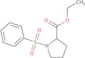 Ethyl 1-(phenylsulfonyl)prolinate