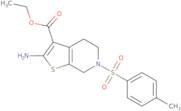 Ethyl 2-amino-6-[(4-methylphenyl)sulfonyl]-4,5,6,7-tetrahydrothieno[2,3-c]pyridine-3-carboxylate