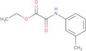 Ethyl [(3-methylphenyl)amino](oxo)acetate