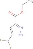 Ethyl 3-(difluoromethyl)-1H-pyrazole-5-carboxylate