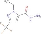 1-Ethyl-3-(trifluoromethyl)-1H-pyrazole-5-carbohydrazide