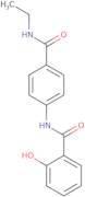 N-{4-[(Ethylamino)carbonyl]phenyl}-2-hydroxybenzamide