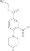 Ethyl 3-nitro-4-piperazin-1-ylbenzoate hydrochloride