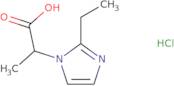 2-(2-Ethyl-1H-imidazol-1-yl)propanoic acid