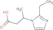 3-(2-Ethyl-1H-imidazol-1-yl)butanoic acid