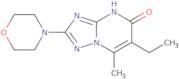 6-Ethyl-7-methyl-2-morpholin-4-yl[1,2,4]triazolo[1,5-a]pyrimidin-5(4H)-one