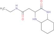 N-Ethyl-2-(3-oxodecahydroquinoxalin-2-yl)acetamide