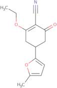 2-Ethoxy-4-(5-methyl-2-furyl)-6-oxocyclohex-1-ene-1-carbonitrile