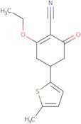 2-Ethoxy-4-(5-methyl-2-thienyl)-6-oxocyclohex-1-ene-1-carbonitrile