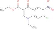 Ethyl 7-chloro-1-ethyl-6-nitro-4-oxo-1,4-dihydroquinoline-3-carboxylate