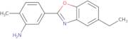 [5-(5-Ethyl-1,3-benzoxazol-2-yl)-2-methylphenyl]amine