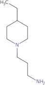 [3-(4-Ethylpiperidin-1-yl)propyl]amine