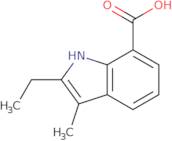 2-Ethyl-3-methyl-1H-indole-7-carboxylic acid
