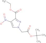 Ethyl 1-(2-tert-butoxy-2-oxoethyl)-4-nitro-1H-pyrazole-3-carboxylate