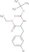 Ethyl 3-bromo-N-(tert-butoxycarbonyl)phenylalaninate