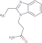 3-(2-Ethyl-1H-benzimidazol-1-yl)propanamide
