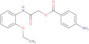 2-[(2-Ethoxyphenyl)amino]-2-oxoethyl 4-aminobenzoate