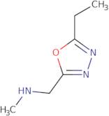 [(5-Ethyl-1,3,4-oxadiazol-2-yl)methyl]methylamine