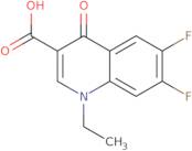 1-Ethyl-6,7-difluoro-4-oxo-1,4-dihydroquinoline-3-carboxylic acid