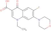 1-Ethyl-6-fluoro-7-morpholin-4-yl-4-oxo-1,4-dihydroquinoline-3-carboxylic acid