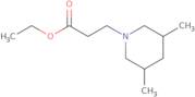 Ethyl 3-(3,5-dimethylpiperidin-1-yl)propanoate