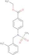 Ethyl 4-[(2-methylbenzyl)(methylsulfonyl)amino]benzoate