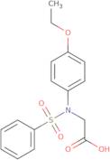 N-(4-Ethoxyphenyl)-N-(phenylsulfonyl)glycine