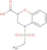 4-(Ethylsulfonyl)-3,4-dihydro-2H-1,4-benzoxazine-2-carboxylic acid