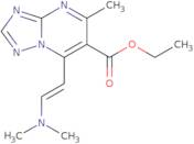 Ethyl 7-[(E)-2-(dimethylamino)vinyl]-5-methyl[1,2,4]triazolo[1,5-a]pyrimidine-6-carboxylate