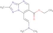 Ethyl 7-[(E)-2-(dimethylamino)vinyl]-2-methyl[1,2,4]triazolo[1,5-a]pyrimidine-6-carboxylate